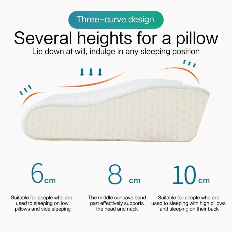 Anti-Snoring Memory Foam Neck Pillow