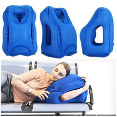 Inflatable Travel Headrest Pillow