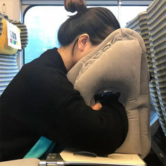 Inflatable Travel Headrest Pillow