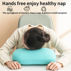 Portable Memory Foam Nap Pillow