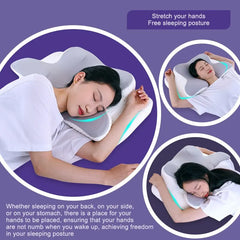 Butterfly Shaped Memory Foam Pillow