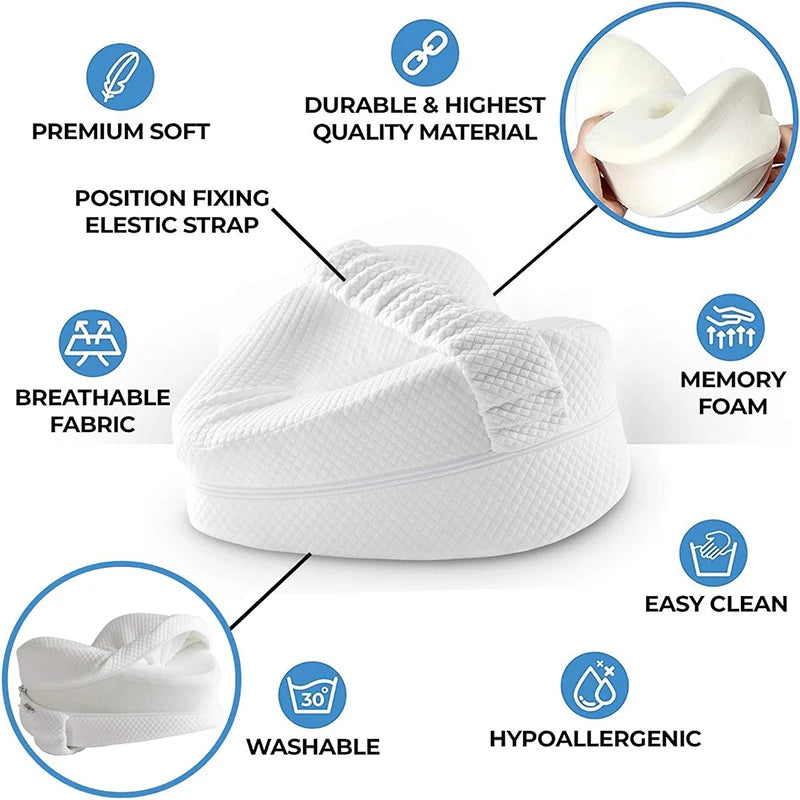 Orthopedic Memory Foam Leg Pillow