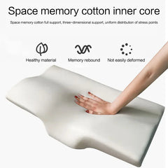 Anti-Snoring Memory Foam Neck Pillow